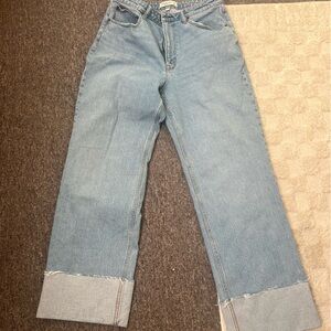 90s high rise relaxed curve love